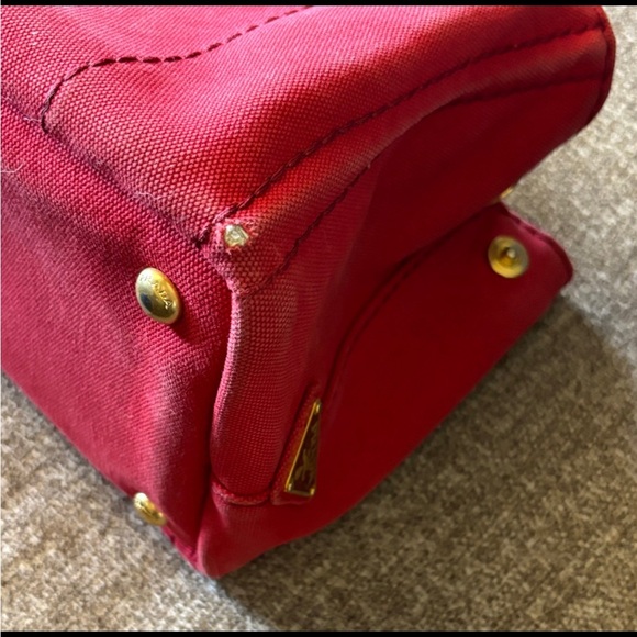 Prada Canapa Tote Bag (mini) - Picture 8 of 12